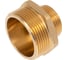 Ниппель переходной ViEiR латунный, 1 ш x 11/2 ш (две наружные резьбы) SH75 2