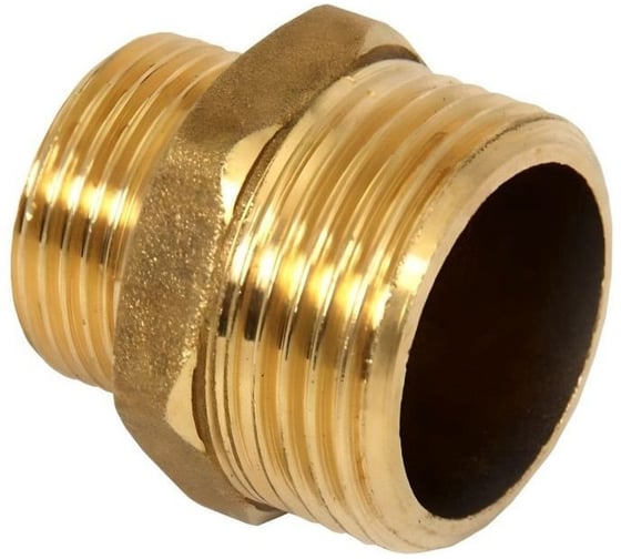 Ниппель переходной ViEiR латунный, 11/4 ш x 2 ш (две наружные резьбы) SH86 1
