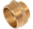Ниппель переходной ViEiR латунный, 11/2 ш x 2 ш (две наружные резьбы) SH87 2