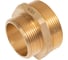 Ниппель переходной ViEiR латунный, 11/2 ш x 2 ш (две наружные резьбы) SH87 3
