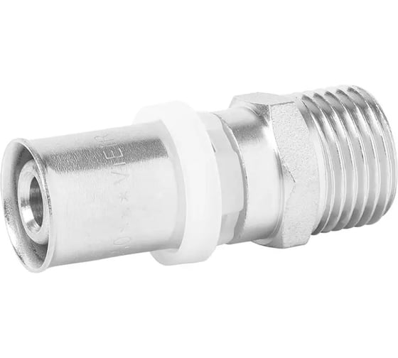 Обжимная муфта для металлопластиковых труб ViEiR 20×3/4 наружная резьба VRKS204M 1