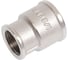Муфта переходная никелированная ViEiR 2 шт, 1/2 гайка x 3/8 гайка для перехода на мелкую резьбу SFN32 3