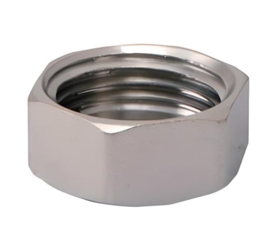 Заглушка никелированная ViEiR 2 гайка для крупных труб GMFN8 1