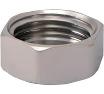 Заглушка никелированная ViEiR 3 шт, 3/4 гайка для перекрытия внутренней резьбы GMFN4