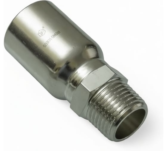 Вставка нержавеющая VIEIR 22х1 наружная резьба для подключения нерж труб VPBM225 1