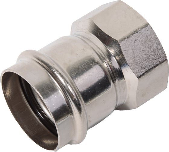 Муфта пресс Victoria из нержавеющей стали ф28-1внут. арт. 58-018 1