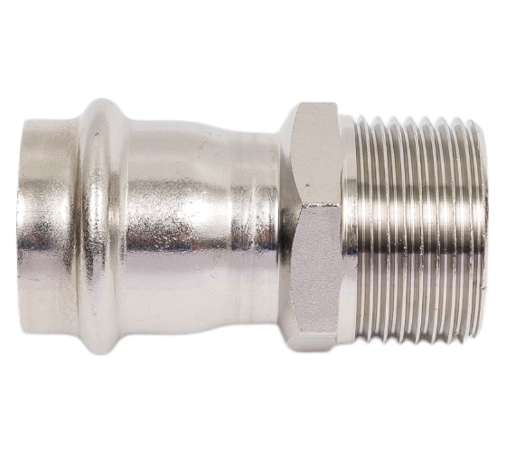 Муфта пресс Victoria из нержавеющей стали ф42-11/2нар. арт. 58-042 1