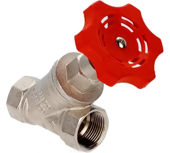 Вентиль прямоточный запорно-регулировочный VIEIR 1 для стабильного прохождения потока и плавной регулировки GL185 1