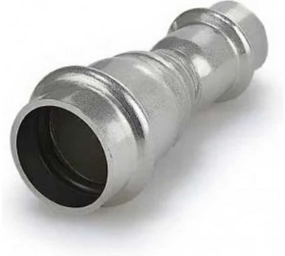 Муфта пресс переходная двухраструбная Victoria из нержавеющей стали ф54-42 арт. 58-069 1