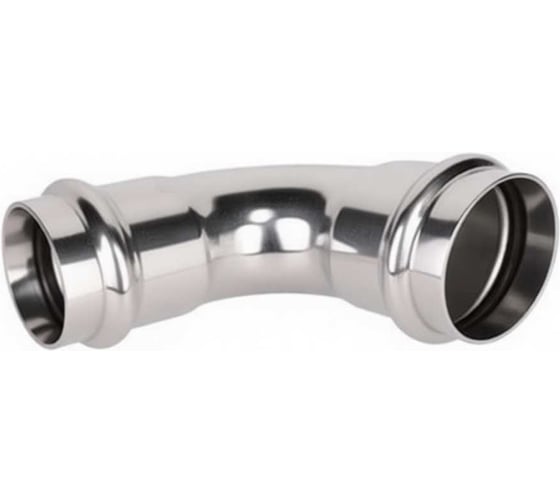 Угол пресс двухраструбный Victoria из нержавеющей стали (45) ф54-54 арт. 58-186 1