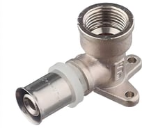 Обжимной угол ViEiR с креплением для металлопластиковых труб 20×1/2 внутренняя резьба VRKL203FC VRKL203FС