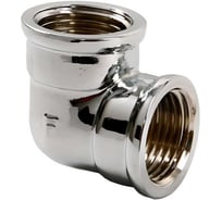 Уголок хромированный ViEiR 2 шт, 1/2 гайка x 1/2 гайка, для компактных соединений VRF320