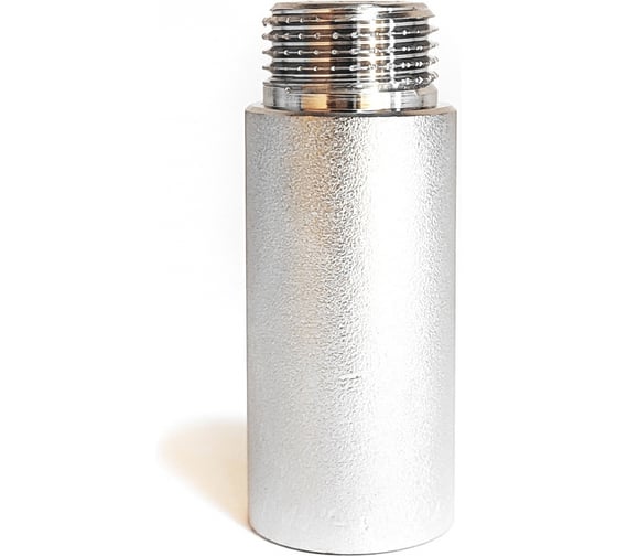 Удлинитель резьбовой ViEiR 1/2 х 90 мм, наружная/внутренняя резьба, никелированная латунь SA90-NZ 1