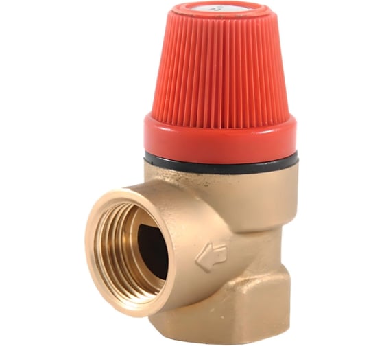 Предохранительный клапан VIEIR 1/2 Г х 3/4 Г 3 бар для бойлера и расширительного бака VRK34FF-3 1