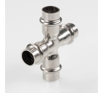 Пресс крестовина нержавеющая VIEIR OD15х15 используется для разветвления трубопровода на четыре направления VPXF1515