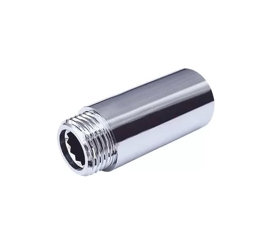 Удлинитель резьбовой ViEir 3/4 х 40 мм наружная/внутренняя резьба, хромированная латунь SBX40 1