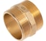 Ниппель латунный ViEir 2 ш × 2 ш (две наружные резьбы) SH88 2