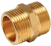 Ниппель латунный ViEir 11/2 ш × 11/2 ш (две наружные резьбы) SH77