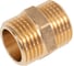 Ниппель латунный ViEir 3шт 1/2 ш × 1/2 ш (две наружные резьбы) SH33 2