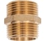 Ниппель латунный ViEir 1 ш × 1 ш (две наружные резьбы) SH55 3