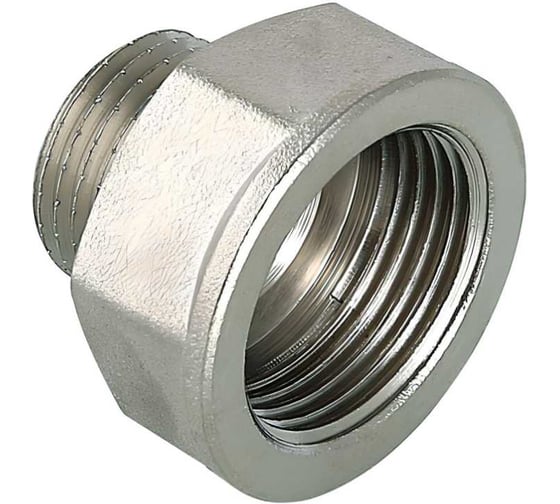 Переходник ViEiR никелированный 3шт 1/2 гайка × 3/8 штуцер для мелкой резьбы SFHN32 1