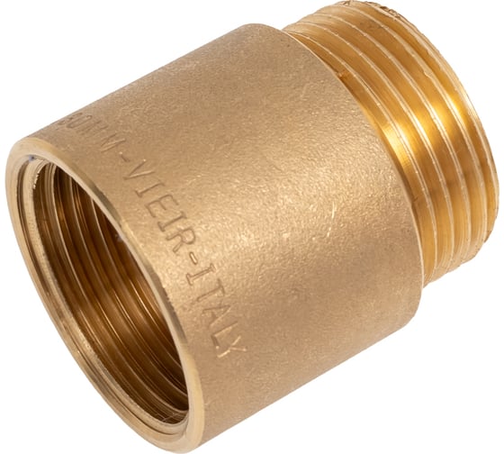 Удлинитель резьбовой ViEiR 1 х 30 мм наружная/внутренняя резьба, латунь SC30