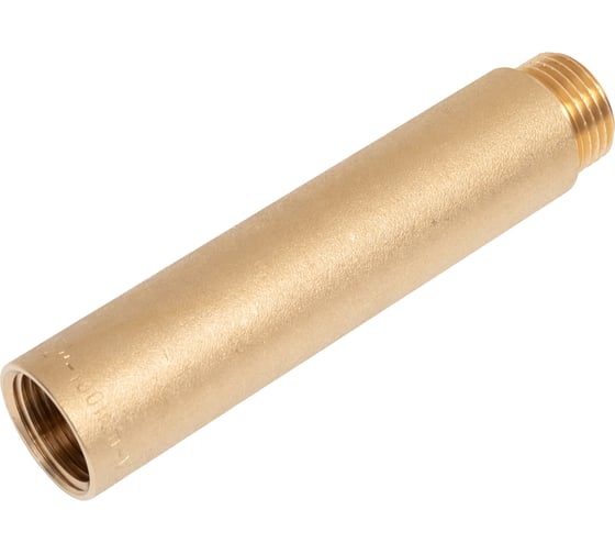 Удлинитель резьбовой ViEiR 1/2 х 100 мм наружная/внутренняя резьба, латунь SA100