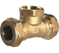 Тройник для гофрированной трубы ViEiR 20х3/4 внутренняя резьба гайка х20 для подключения к фитингам VPF20420