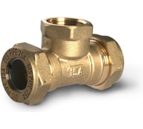 Тройник для гофрированной трубы ViEiR 32х1 дюйм внутренняя резьба гайка х32 для подключения магистралей VPF32532