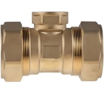 Тройник для гофрированной трубы ViEiR 25х3/4 внутренняя резьба гайка х25 для инженерных систем VРF25425