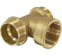 Тройник латунный ViEiR 1/2 гайка × 1/2 штуцер × 1/2 гайка TFHF333