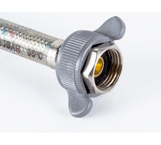 Подводка к смесителю PROFACTOR LUXE с полимерным покрытием, 1/2 х М10, пара, 200 см PF WFH 525.200