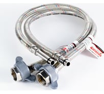 Подводка к смесителю PROFACTOR LUXE с полимерным покрытием, 1/2 х М10, пара, 150 см PF WFH 525.150