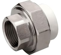 Американка полипропиленовая ViEiR Ф20х1/2 внутренняя резьба для герметичного перекрытия трубопровода VER203F