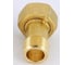 Американка для счетчика воды ViEiR 1/2 штуцер × 3/4 гайка, латунная VR27-34FM 1