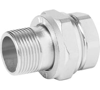 Американка конусная никелированная ViEiR 1 1/2 гайка × 1 1/2 штуцер для монтажа магистральных линий HJKN77