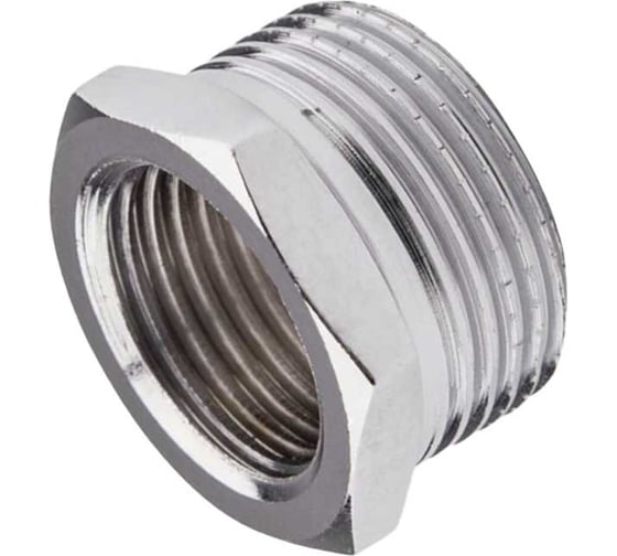 Футорка хромированная ViEiR 2 шт, 1 штуцер x 1/2 гайка VRM318 1