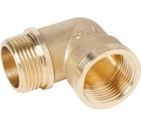 Уголок латунный VIEIR 3/4 гайка × 3/4 штуцер для подключения сантехнической арматуры и разводки труб LFH44