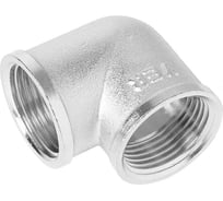 Уголок никелированный VIEIR 1/2 гайка × 1/2 гайка для поворота труб малого диаметра LFN33