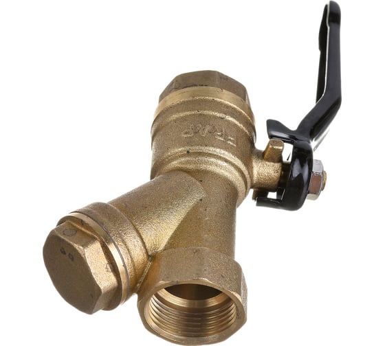 Шаровой кран с фильтром Frap 3/4'' вн/вн рукоятка 531321