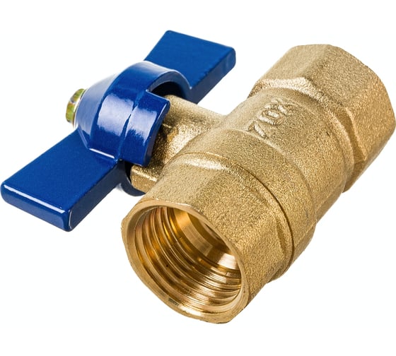 Шаровой кран ZOX 1/2'' вн/вн., бабочка 519277
