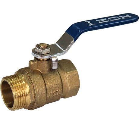 Шаровой кран ZOX 1 1/2'' вн/нар рукоятка 520861