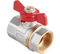 Шаровой кран AquaHit бабочка, ДУ20, 3/4" ВН/ВН BV.313.05