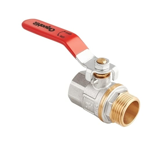 Шаровой кран AquaHit ручка, ДУ 20, 3/4" ВН/НАР BV.312.05 1