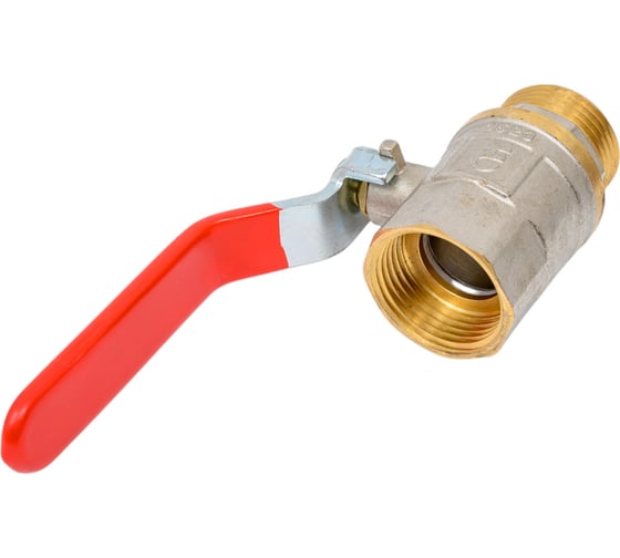 Шаровой кран AquaHit ручка, ДУ 25, 1" ВН/НАР BV.312.06