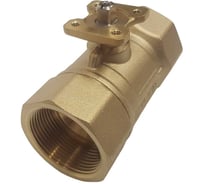 Двухходовой шаровой кран TECHNO 2032B латунный, под привод DN32, G1 1/4, КVS 25.0 640232-2