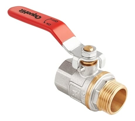 Шаровой кран AquaHit ручка, ДУ 40, 1 1/2" ВН/НАР BV31208