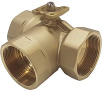 Трехходовой шаровой кран TECHNO 3050B латунный, под привод DN50, G 2, КVS 63.0 640350-2