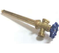 Незамерзающий вентильный кран ViEiR 650мм, 1/2х3/4 штуцер морозостойкий водоразборный кран для дачи и улицы VRGL650