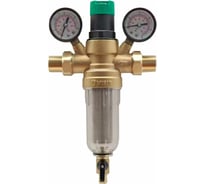 Фильтр с регулятором давления и двумя манометрами ViEiR, 3/4, для холодной воды, JC184
